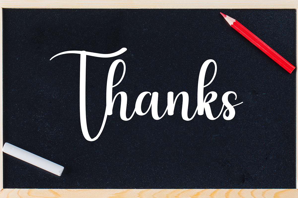 Blackboard | Script Font, a Handwritten Font by Scratchones (Photo 8 of 8)