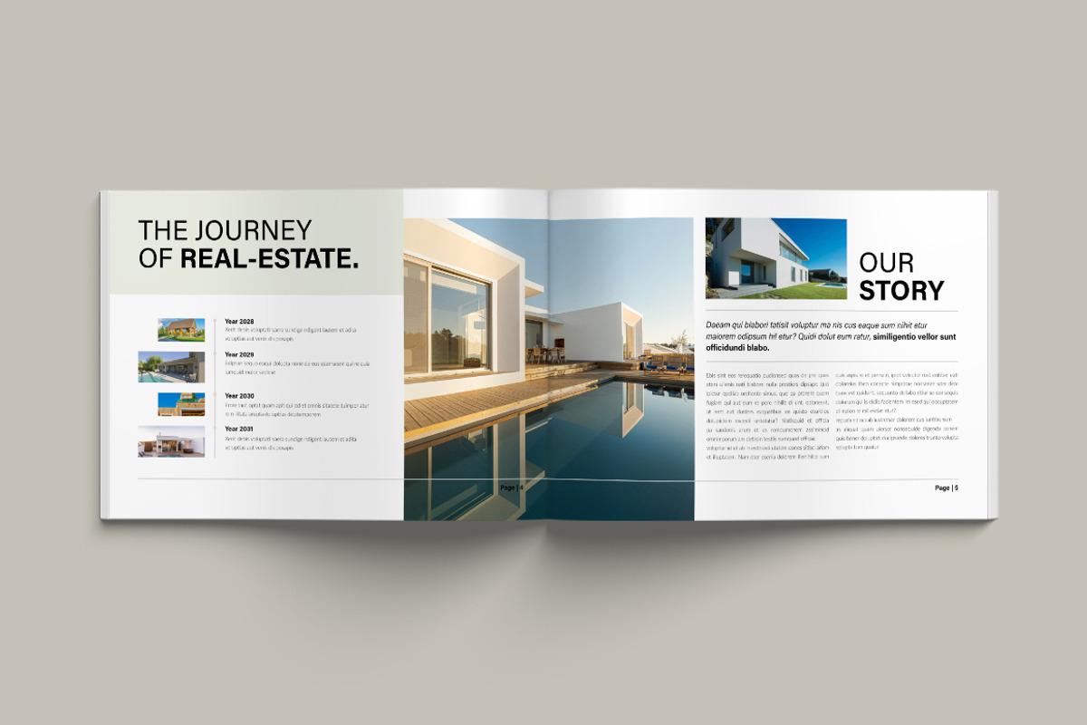 Real Estate Landscape, a Brochure Template by Pixelpick (Photo 3 of 9)