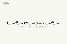Emone Script Typeface