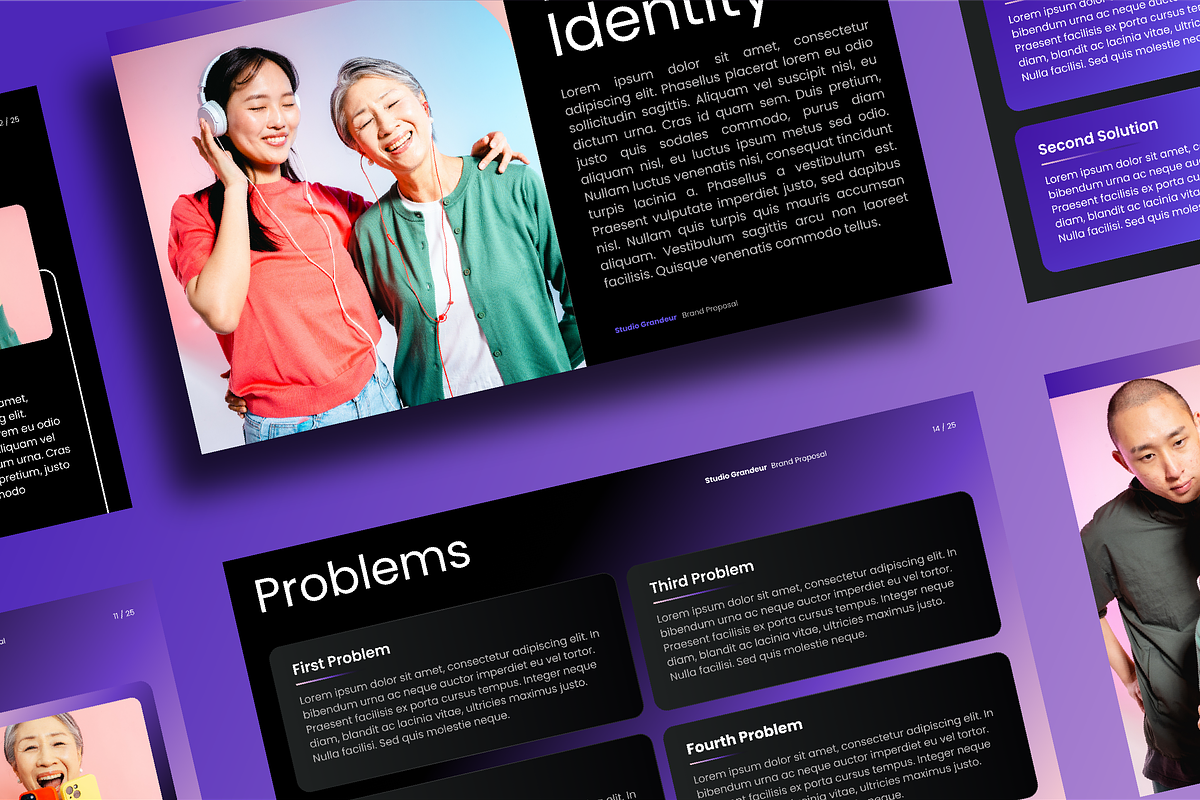 Studio Grandeur - Brand Proposal, a Presentation Template by ArbaStudio (Photo 2 of 5)