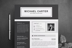 Resume, a Resume Template by ResumeInventor