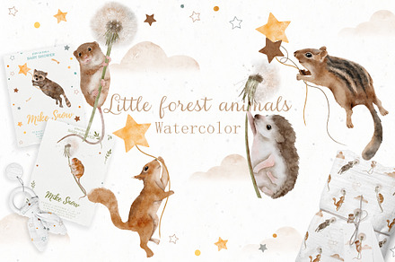 Little forest animals