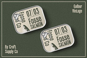 Galber Vintage, a Sans Serif Font by Craft Supply Co. (Thumbnail 4 of 8)