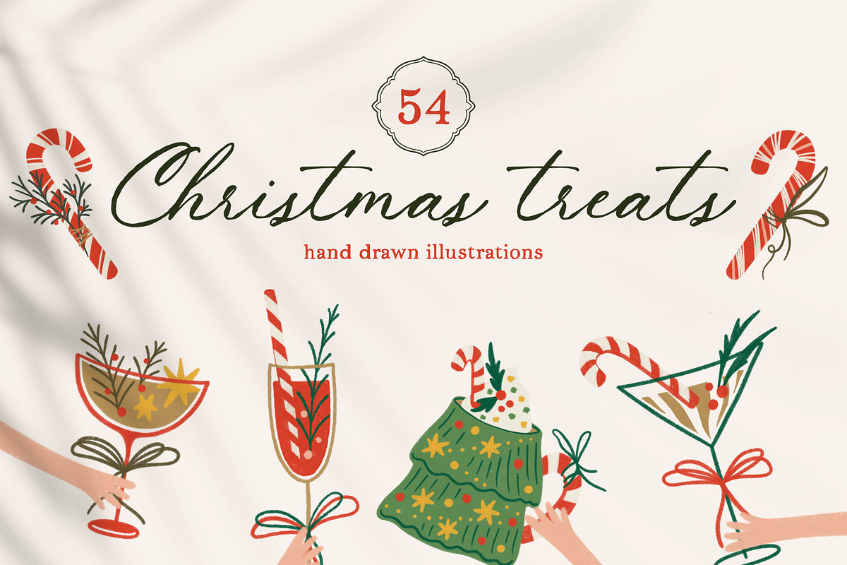 Christmas Treats, a Seasonal Illustration by IllustratorAnnie (Photo 1 of 9)