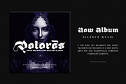 Giant Black Typeface, a Blackletter Font by alit design (Thumbnail 7 of 20)