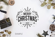 Christmas Scandinavian Mockup Bundle, a Print Template by Yuri-U (Thumbnail 31 of 32)