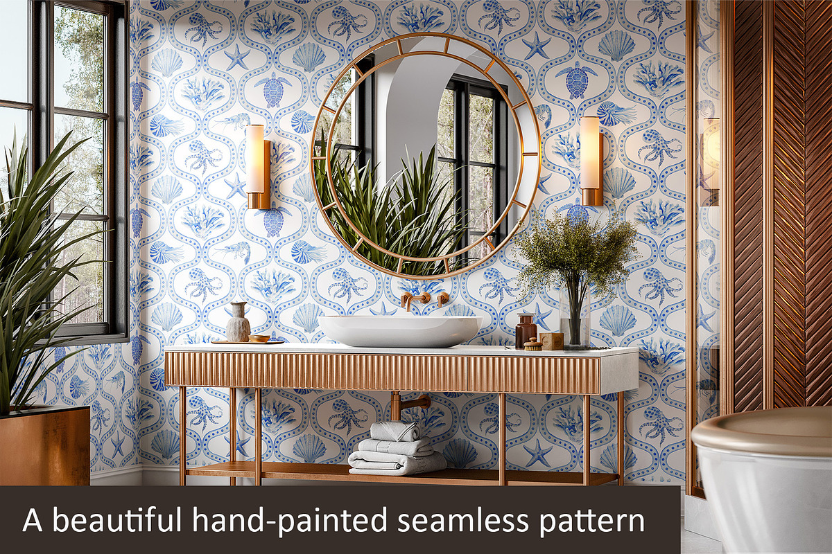 Coral Reef, a Pattern Graphic by Stylus & Bloom (Photo 2 of 8)