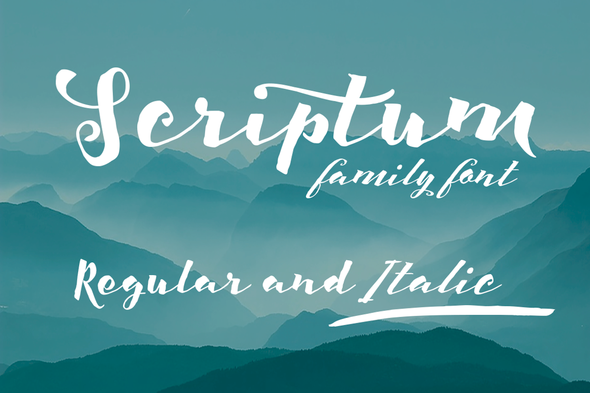 Scriptum Family preview 2