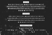 Typehead Industrial Stencil | Font, a Sans Serif Font by Headfonts (Thumbnail 7 of 9)