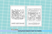 Cozy Life Coloring Pages Bundle, an Animal Illustration by DesignDevisers (Thumbnail 2 of 10)
