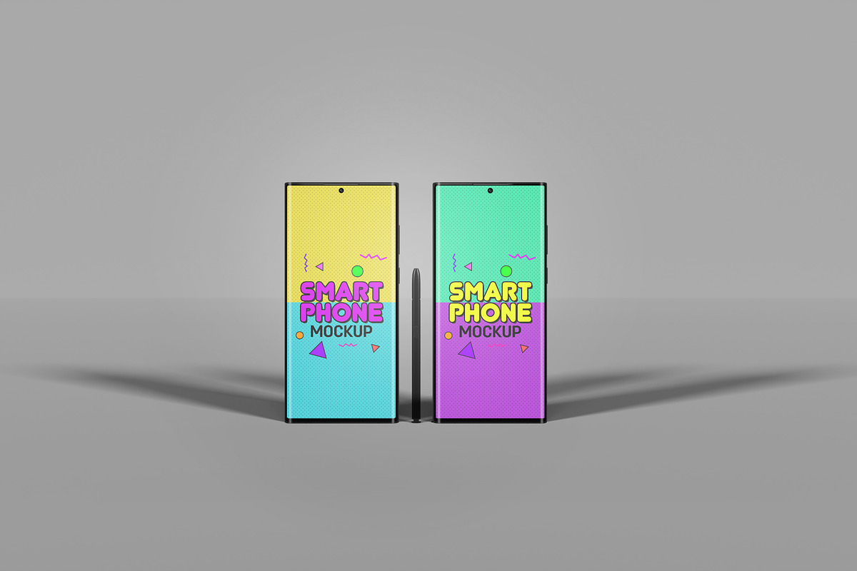 S22 Ultra Mockup Set, a Device Mockup by Modern Studio (Photo 4 of 14)