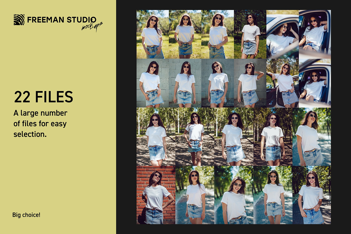 T-Shirt Mockup, a Shirt Mockup by Freeman Studio (Photo 4 of 20)