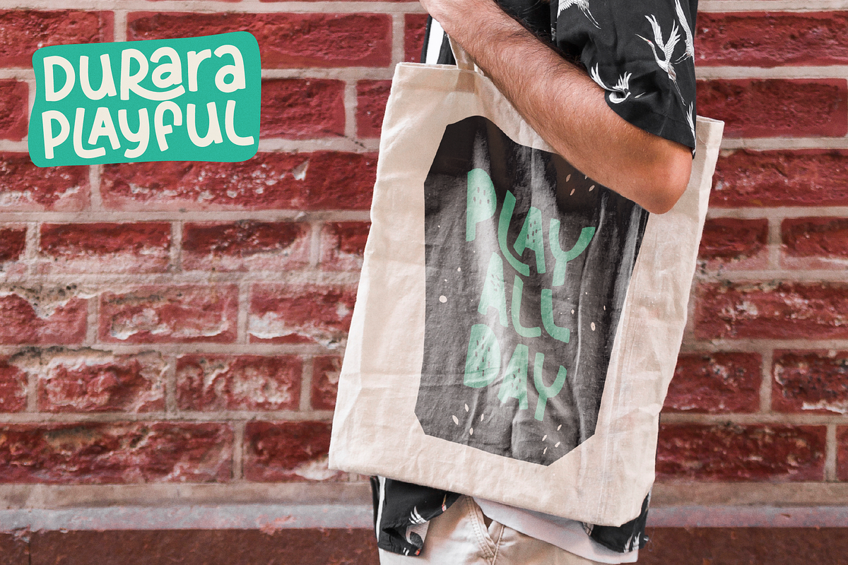 Durara Playful | Handwritten Font, a Handwritten Font by Denustudios (Photo 11 of 15)