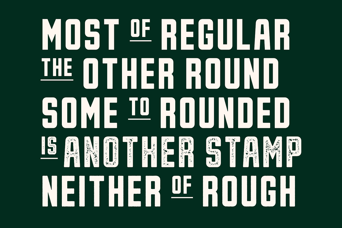 Brumder Font, a Sans Serif Font by trustha (Photo 4 of 10)