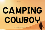 Camping Cowboy, a Serif Font by InermediaSTUDIO (Thumbnail 1 of 7)