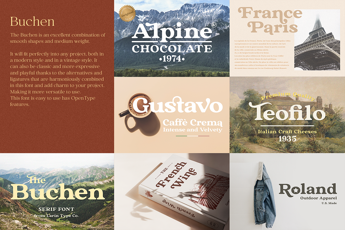 Elegant Serif Bundle, a Serif Font by Larin Type Co. (Photo 18 of 18)