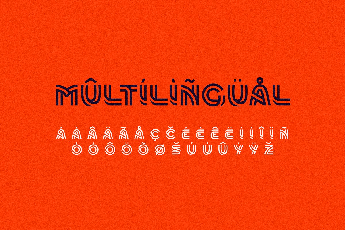 Parallels Lines font, a Symbol Font by kaer_shop (Photo 5 of 8)