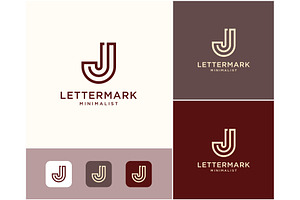Letter J Line Minimalist Logo, a Branding & Logo Template by ika trisiana