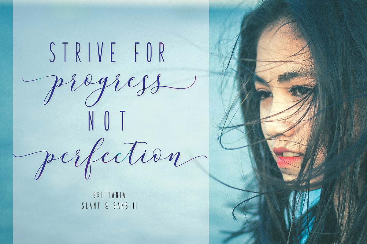 New! Brittania Script, a Script Font by Barland Design (Photo 10 of 11)