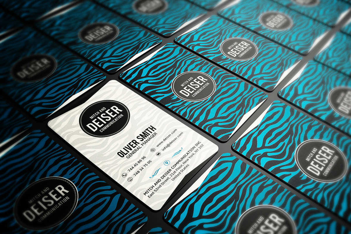 Elegant Business Card, a Business Card Template by Marvel (Photo 1 of 4)