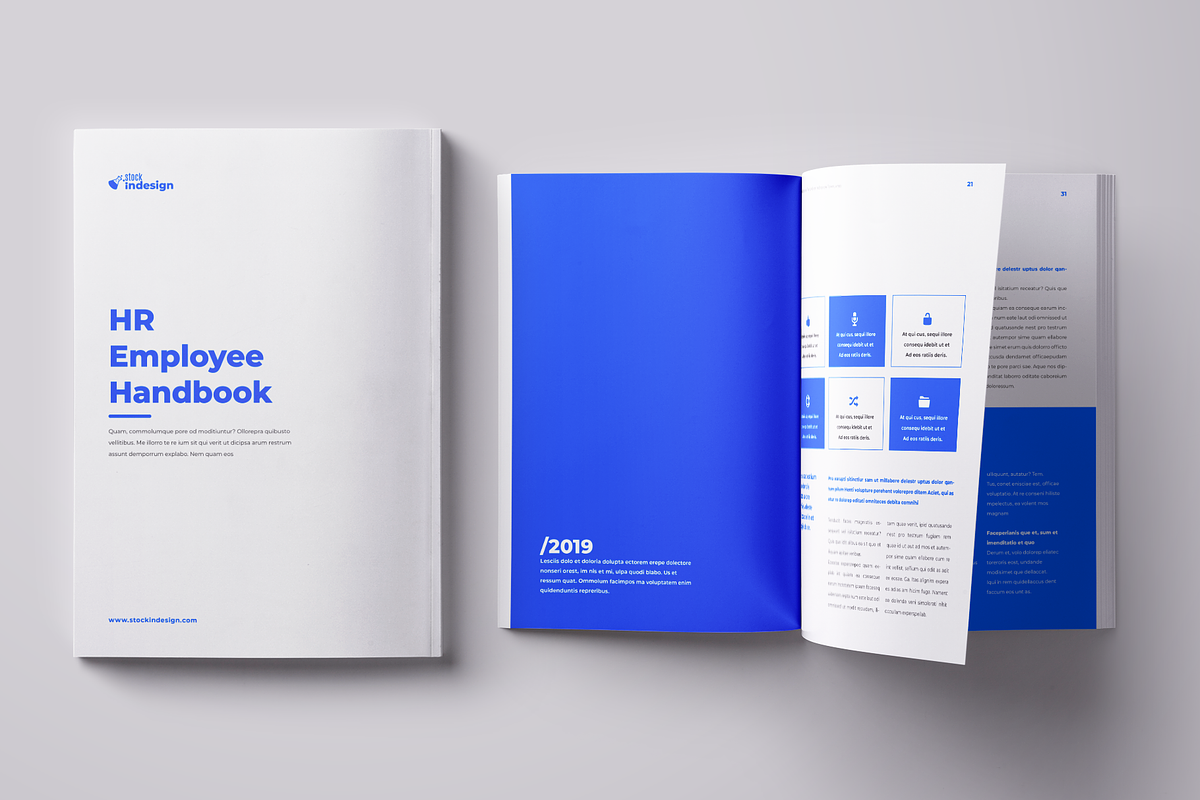 HR / Employee Handbook, a Templates & Theme by StockInDesign (Photo 1 of 9)
