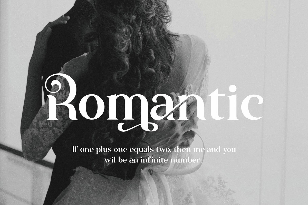 The Atlantic//Modern Serif Font preview 5