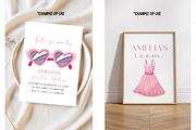 Fashion Doll Clip Art, Pink Clipart, an Illustration by TatiMockup (Thumbnail 5 of 5)