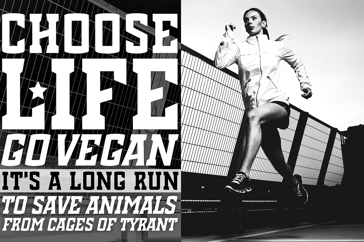 Chosla | sports style font family. preview 3
