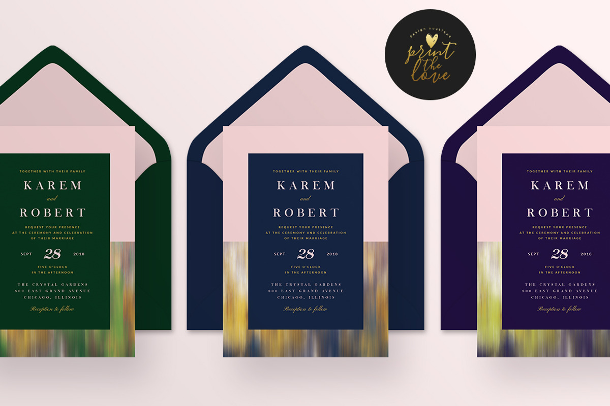 Wedding Invitation - Karem, an Invitation Template by Print The Love Boutique (Photo 3 of 3)