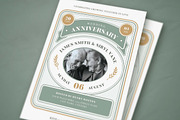 Wedding Anniversary Party Invitation, an Invitation Template by Vynetta (Thumbnail 3 of 3)