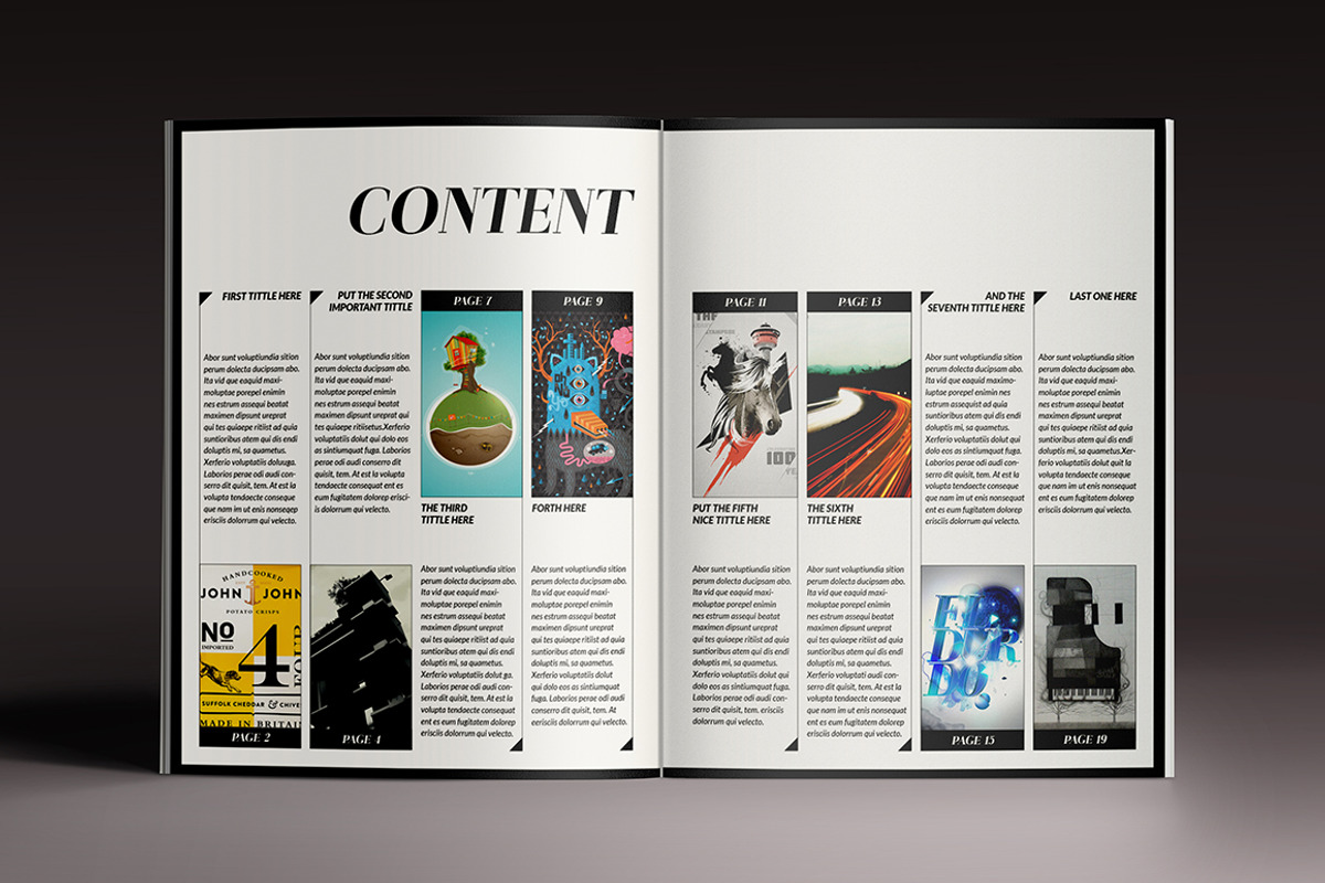 Melville Magazine, a Magazine Template by Luuqas Design (Photo 5 of 5)
