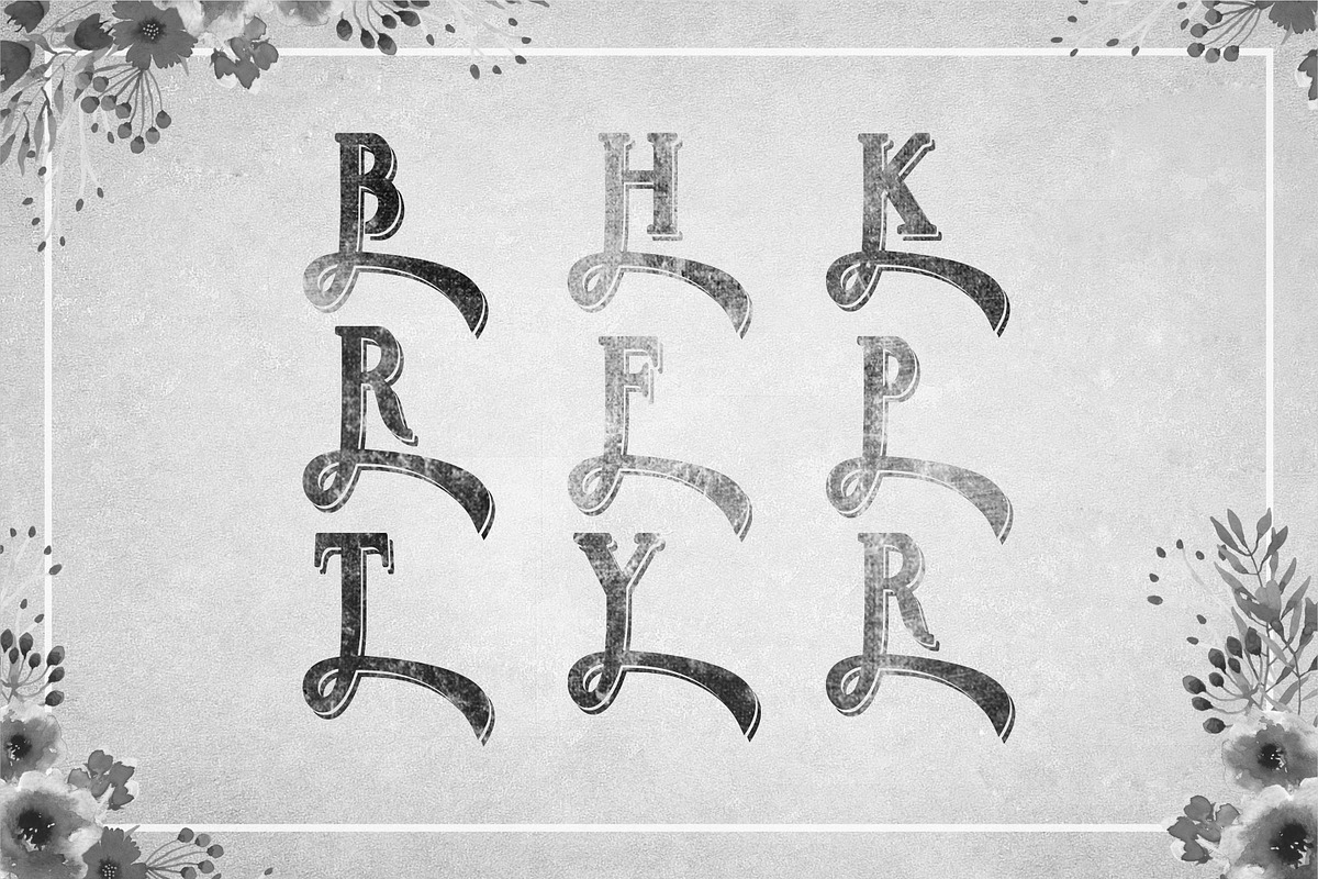 Delayne - Vintage Typeface preview 3