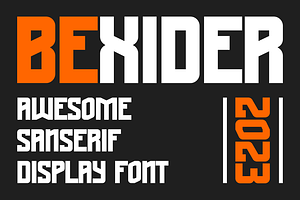 Bexider Font