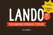 Lando, a Sans Serif Font by illunatic (Thumbnail 1 of 10)