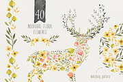 Woodlands Watercolor megapack, an Animal Illustration by Lisa Glanz (Thumbnail 4 of 5)