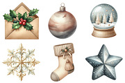 Neutral Christmas Clipart, an Illustration by Daily.Designs (Thumbnail 2 of 5)