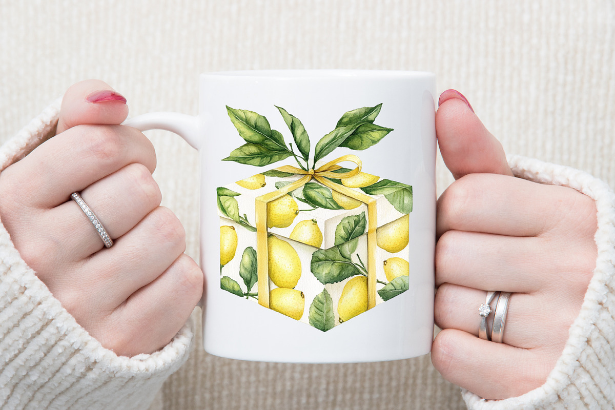 Lemon Clipart Summer Fashion Cottage, an Illustration by Sublimation Artist (Photo 5 of 6)