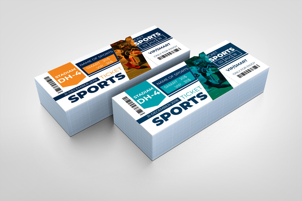 Premium Event Ticket Design, a Card Template by BrandlyTemplate (Photo 1 of 3)
