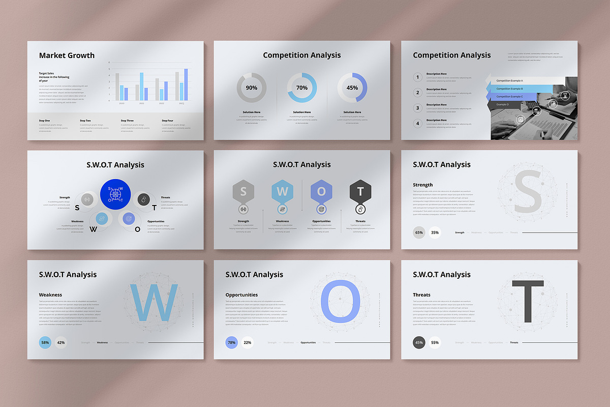 Minimal Business Google Slides, a Presentation Template by GenerousArt (Photo 7 of 18)