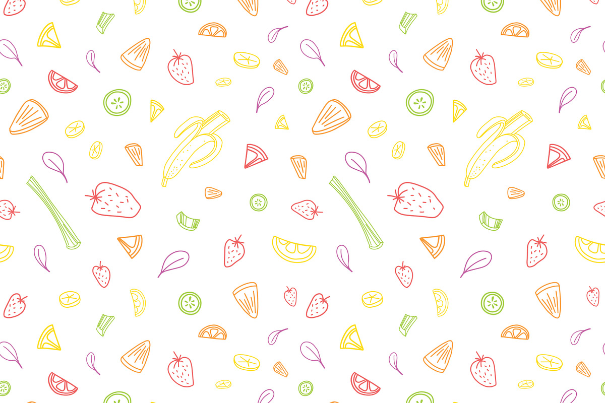 Smoothie drinks set + backgrounds, a Food Illustration by Good Studio (Photo 16 of 25)