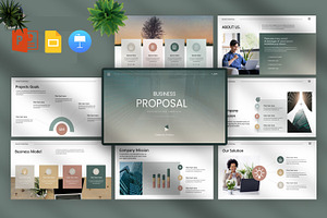 Business Proposal Template, a Presentation Template by Pradaxa