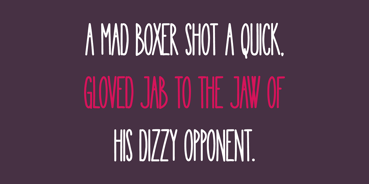 Wunderb, a Handwritten Font by BerryType (Photo 3 of 8)