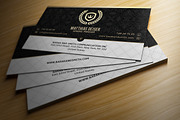 Gold And Black Business Card, a Business Card Template by Marvel (Thumbnail 1 of 3)