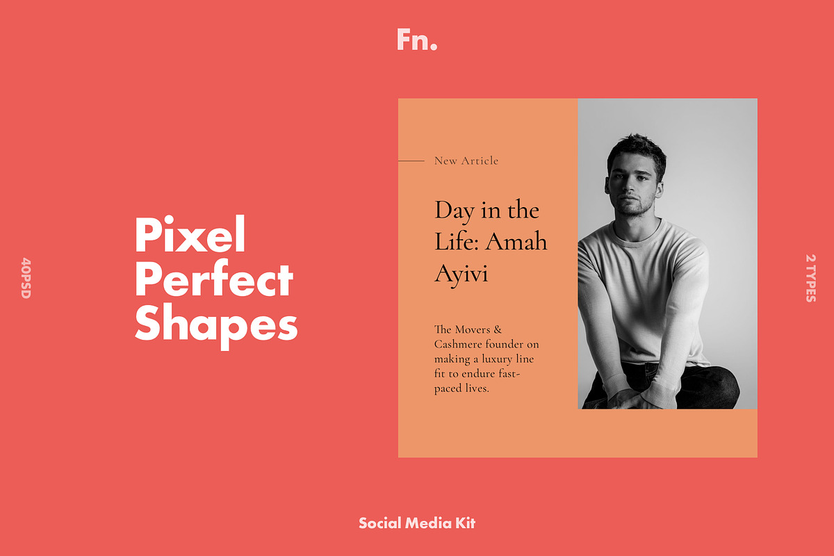 FN - Social Media Kit for Instagram, a Social Media Template by Simple and Nice (Photo 3 of 12)