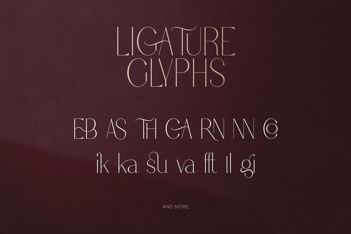 Forbidden Love - Display Font, a Serif Font by VP Fonts (Photo 8 of 20)