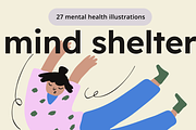 Therapy Website Illustrations, a Healthcare Illustration by Somewhat Brilliant (Thumbnail 1 of 6)
