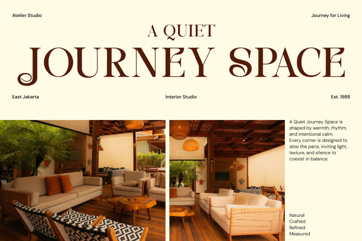 Borello Modern Editorial Serif Font, a Serif Font by Vadovastd (Photo 4 of 7)