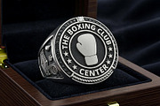 The Boxing Club Center Logo Template, a Branding & Logo Template by Aura Canyon HQ (Thumbnail 2 of 7)