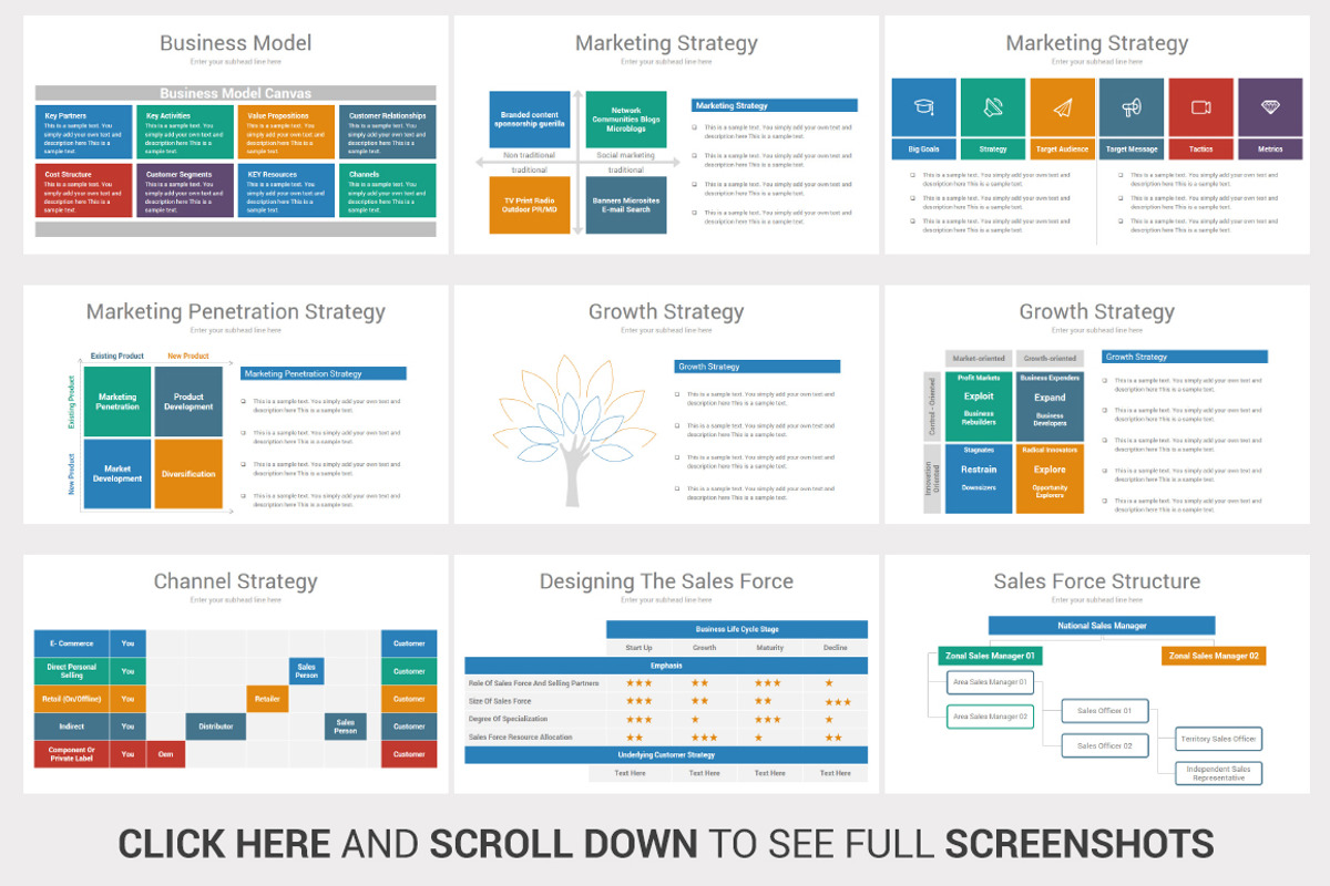 Startup Business Plan Google Slides, a Presentation Template by OceanArt (Photo 13 of 19)