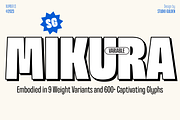SG - MIKURA, a Sans Serif Font by Studio Gulden (Thumbnail 3 of 12)